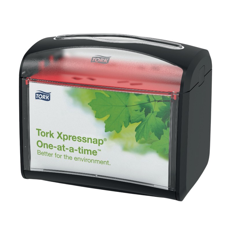 272611 - Tork Xpressnap® Servettendispenser - Zwart kunststof - N4